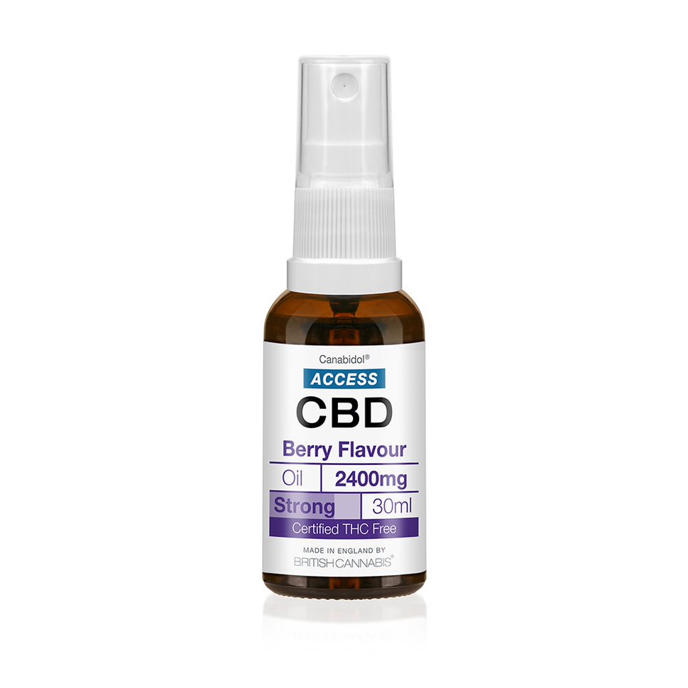 Access CBD Oil - Berry Flavour - 2400mg - Click Image to Close