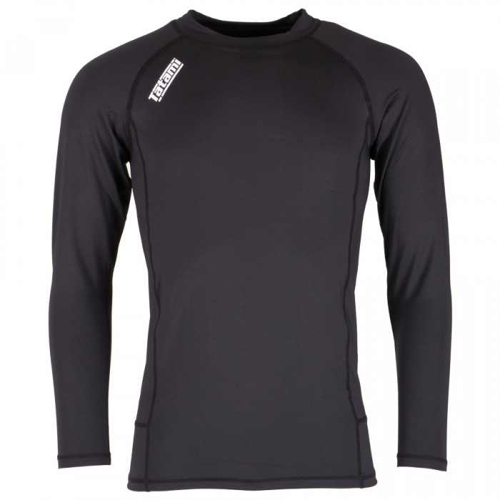 Tatami Nova Basic Rash Guard - Black - Click Image to Close