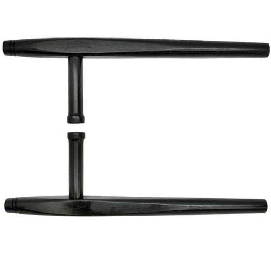 Tonfa Black Oak Wood - 20\" - PRE ORDER