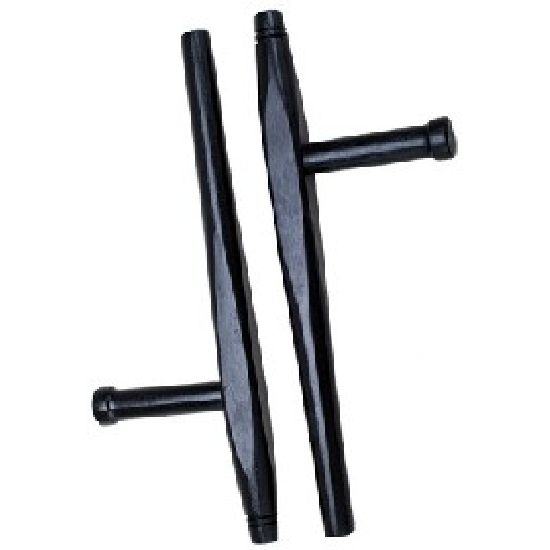 Tonfa Black Oak Childrens 14" - Click Image to Close