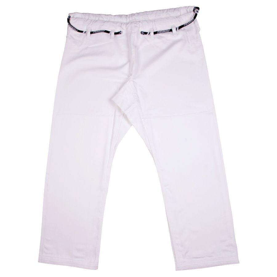 Tatami BJJ Basic Jiu Jitsu Gi Pants - White - Click Image to Close