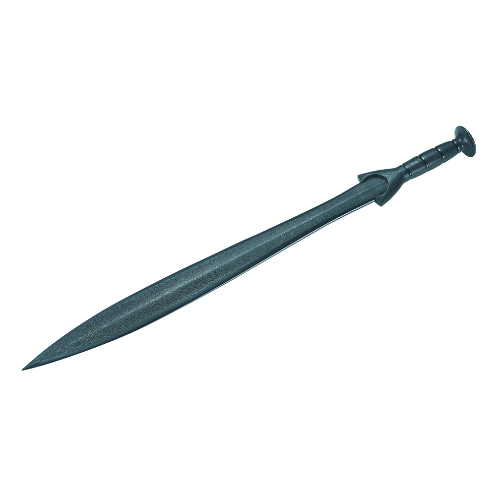 Black Polypropylene Full Contact Leaf Short Sword - PRE ORDER - Click Image to Close