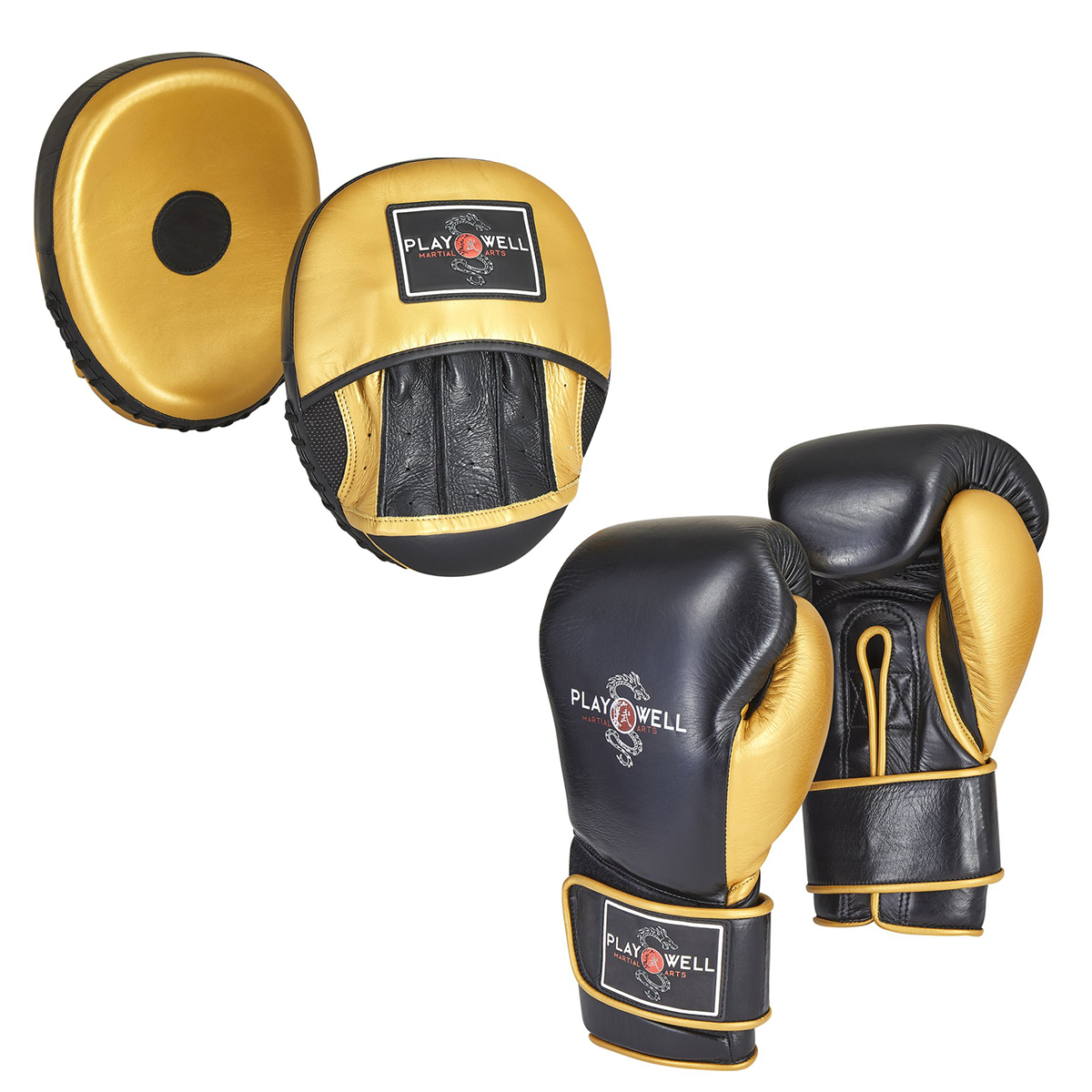 Boxing Leather "Champion Series" Combo Deal Set 1 - Click Image to Close