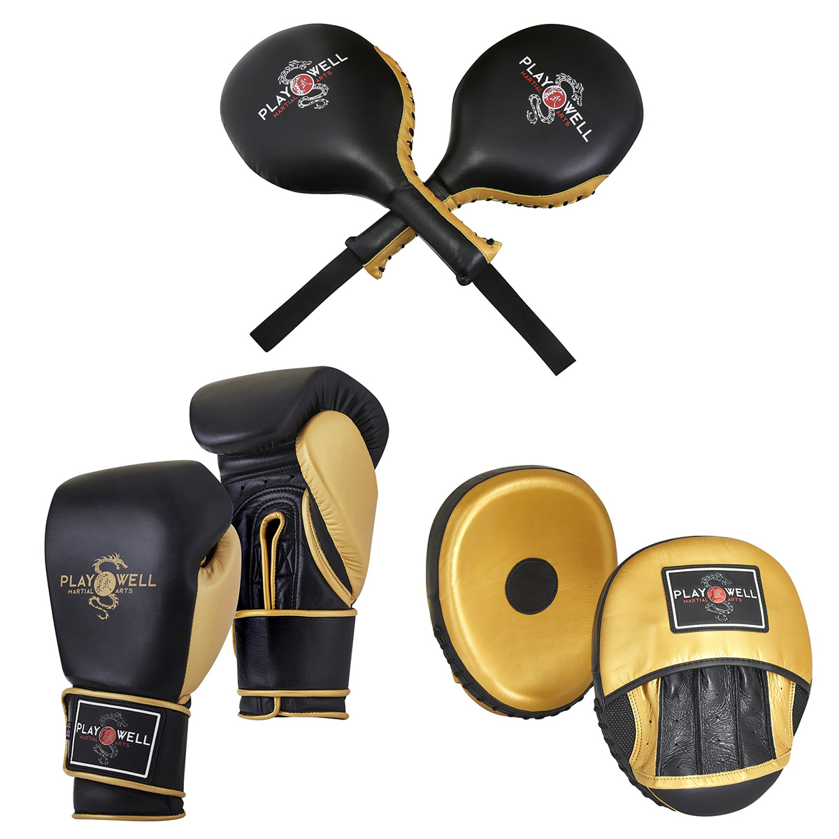 Boxing Leather "Champion Series" Combo Deal Set 2 - Click Image to Close