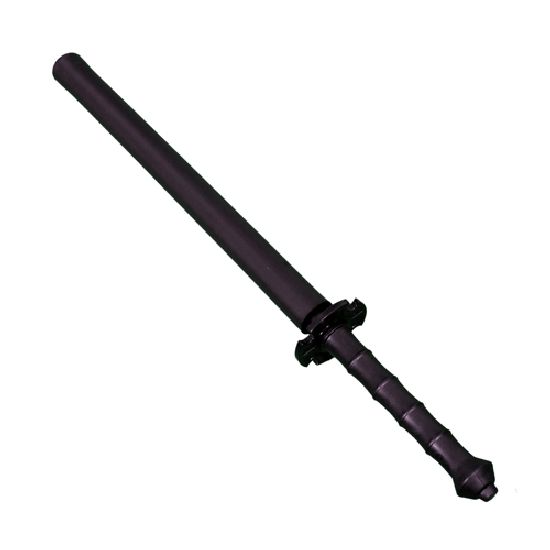 Black Polypropylene Full Contact Foam Padded Chanbara Sword 27\"