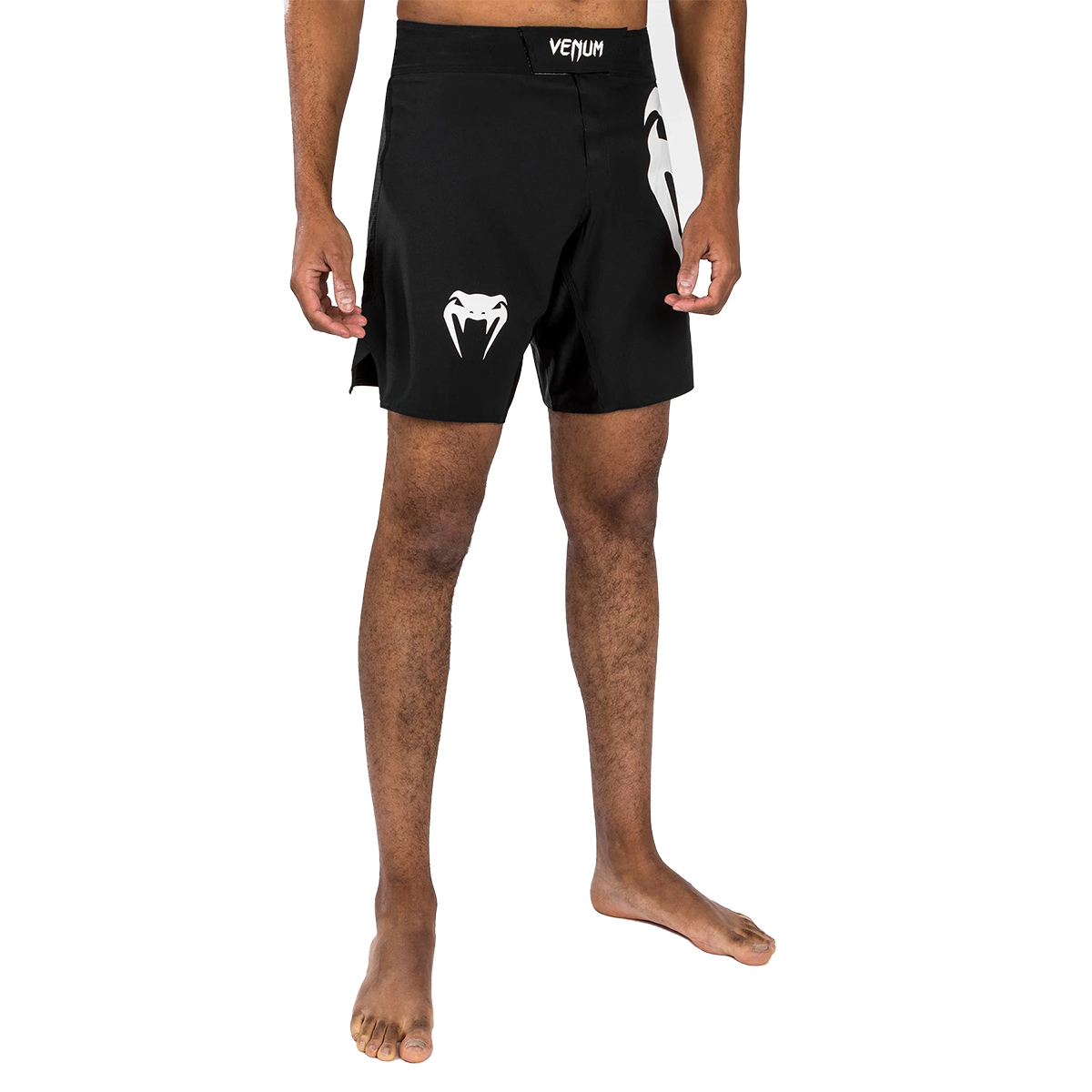 Venum MMA Ultra Light 5:0 Black Fight Shorts - Click Image to Close