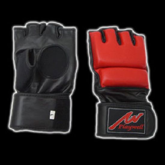 Pro MMA Genuine Leather Combat Gloves - Click Image to Close