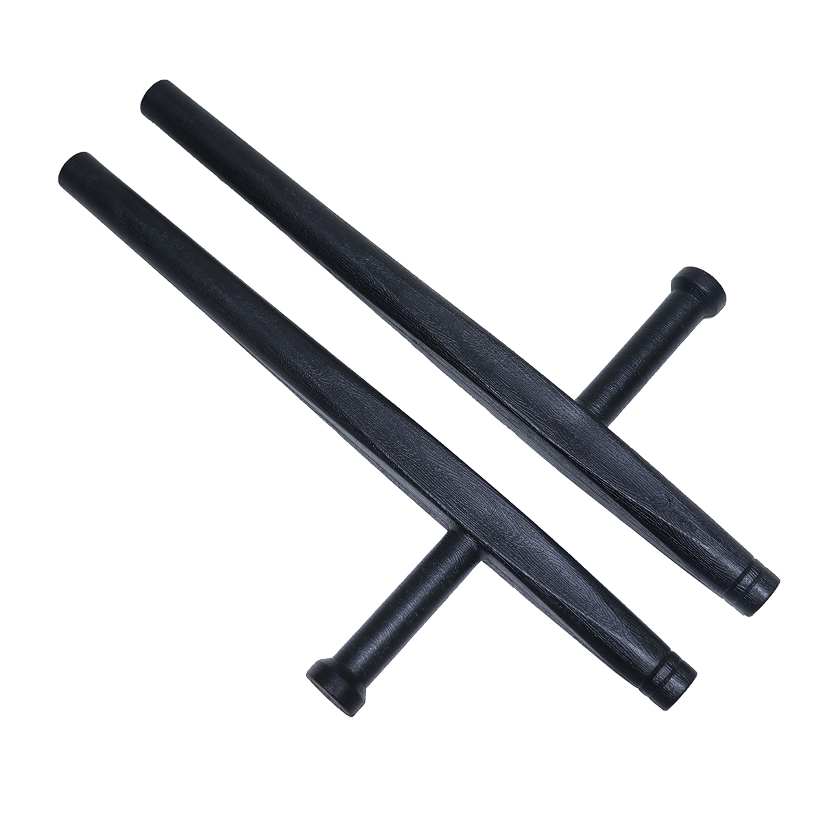 Black Childrens Polypropylene Full Contact Tonfa 14\" - Pair
