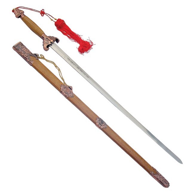 Antique Tai Chi Sword - (D490-B7) - PRE ORDER - Click Image to Close