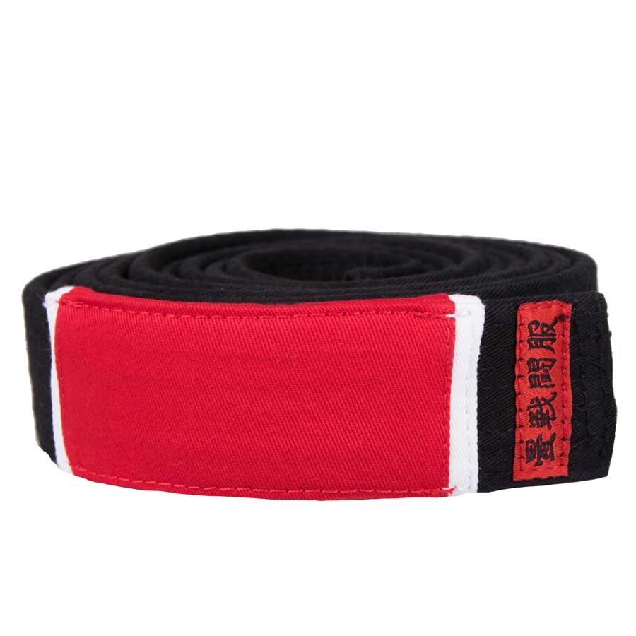 Tatami Deluxe Black BJJ Instructor Belt - Click Image to Close