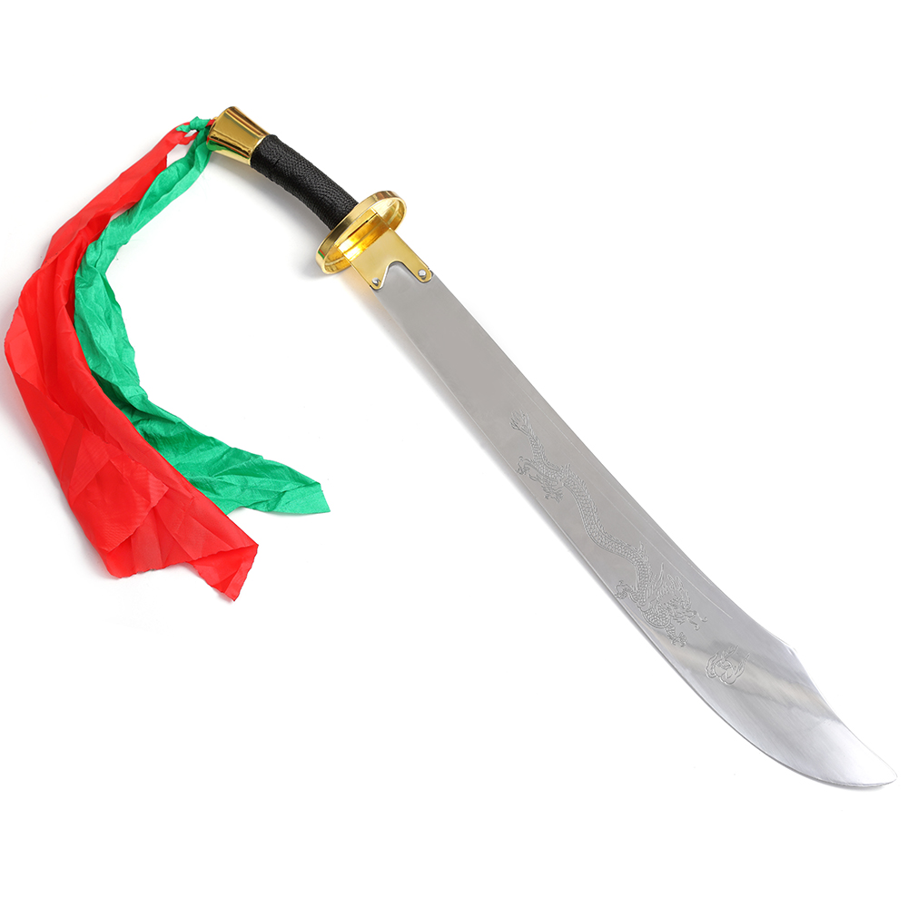 Deluxe Kung Fu Steel BroadSword - Click Image to Close