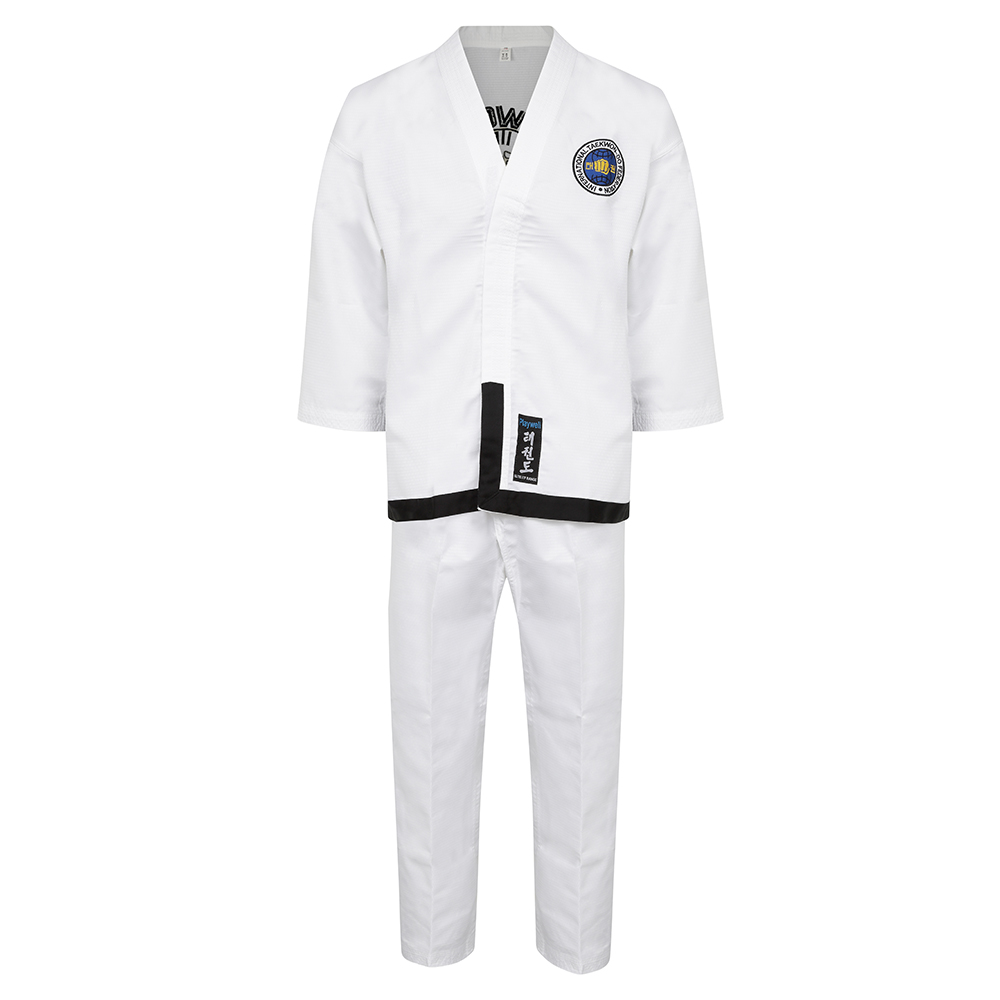ITF Taekwondo Diamond Elite Black Belt Suit - Click Image to Close