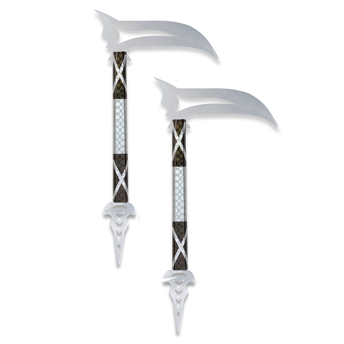 Competition / Demo Kamas Black - ( Eagle Head - Double Bladed ) - Click Image to Close