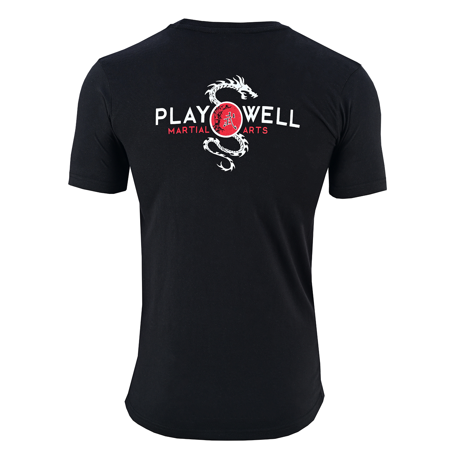 Playwell Cotton Dragon T Shirt - Black - FREE OVER £150