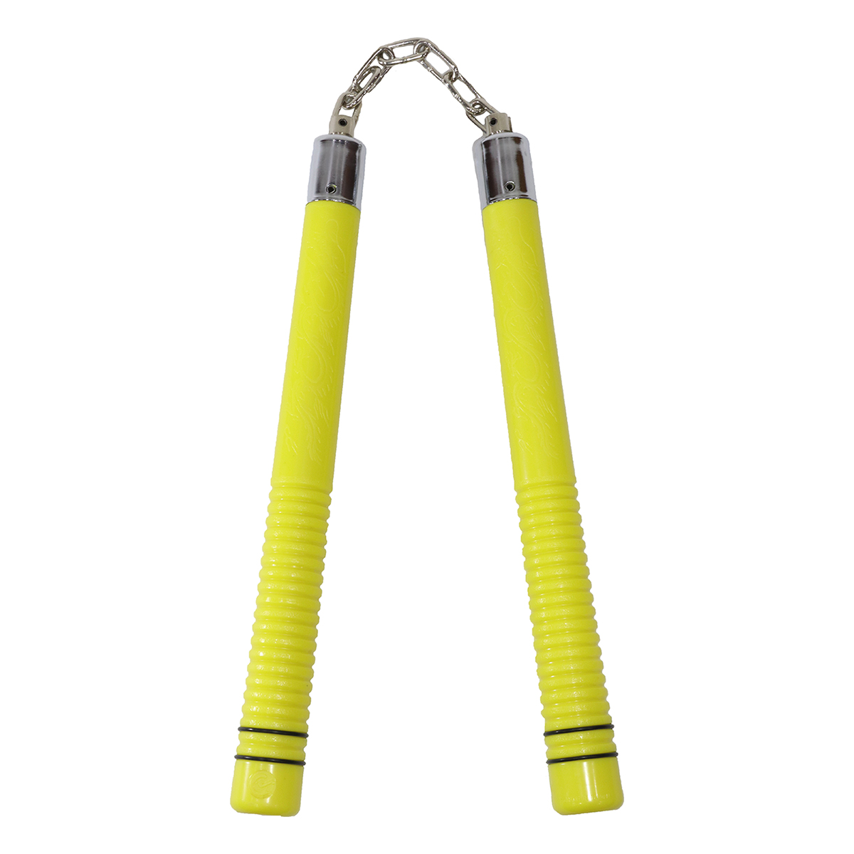 Yellow Polypropylene Full Contact Nunchucks - Click Image to Close