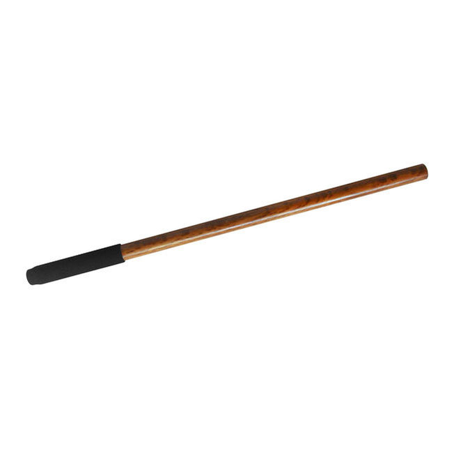 Escrima Wooden Red W/ Foam Handle - Click Image to Close