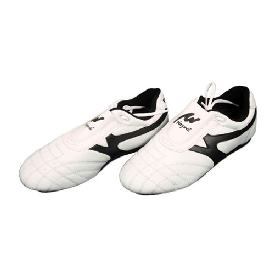 Childrens Martial Arts White Training Shoes : F120 - Click Image to Close