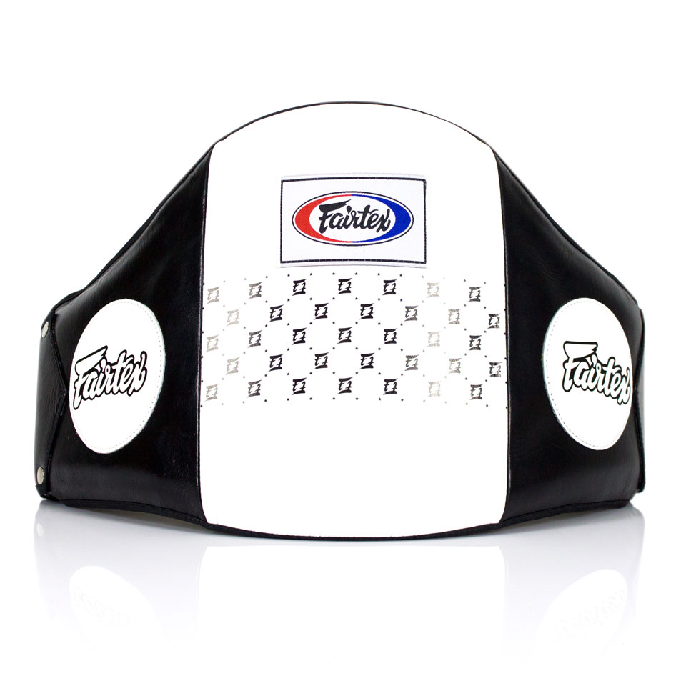 Fairtex BPV1 Leather Standard Belly Pad - Click Image to Close