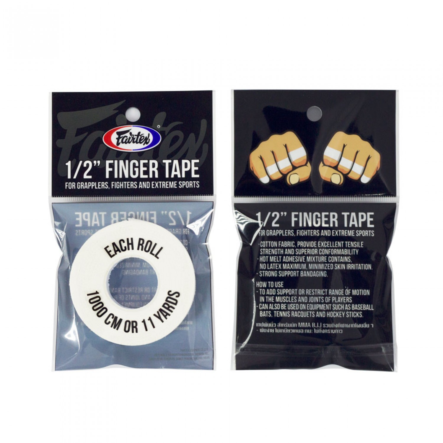 Fairtex BJJ Finger Tape - Click Image to Close