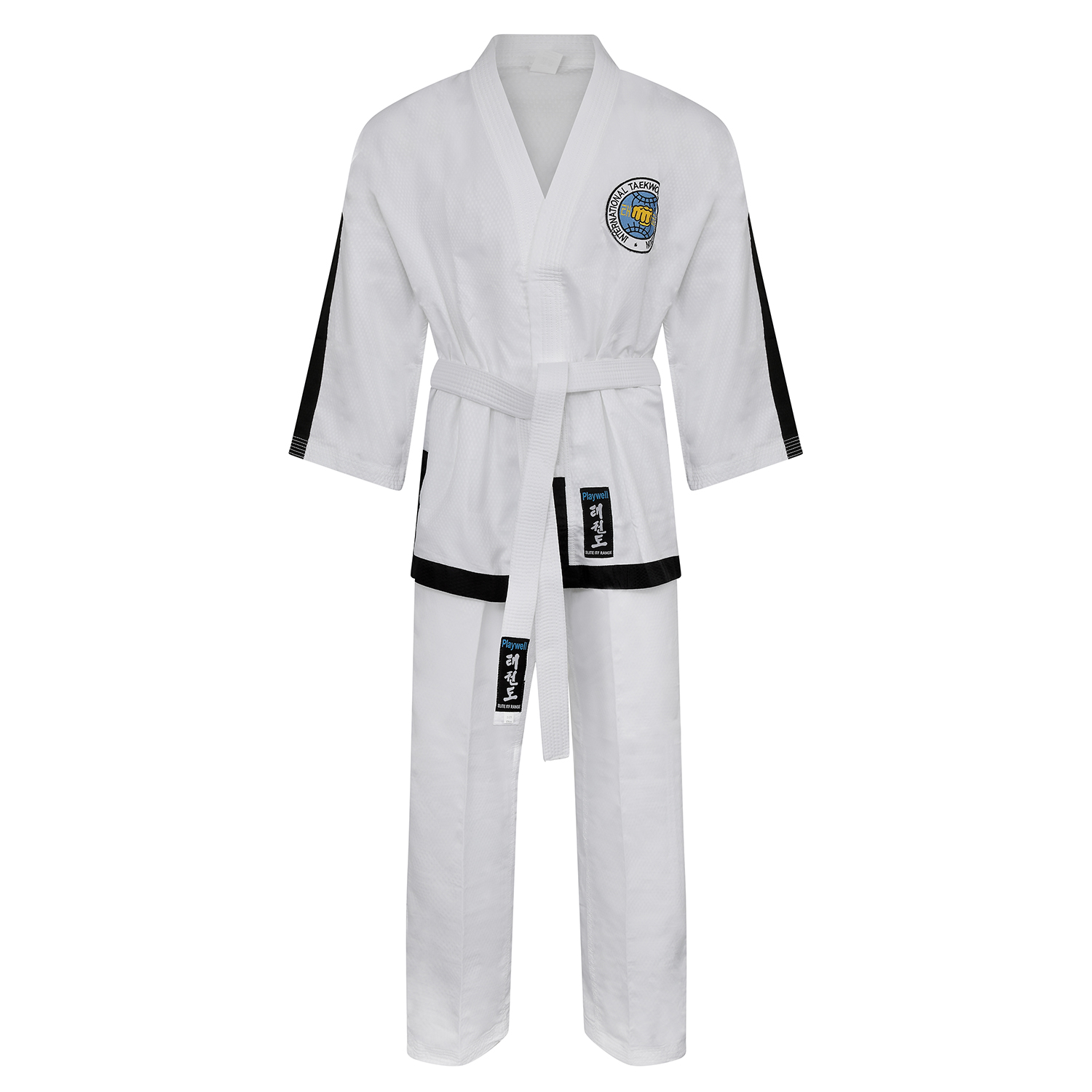 Elite Ultra Light ITF Taekwondo Master Fighter Suit - Click Image to Close