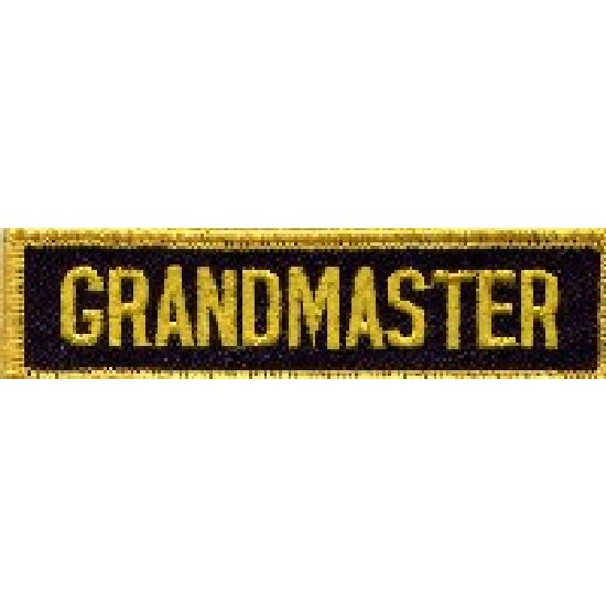 Grandmaster Patch P121 - Click Image to Close