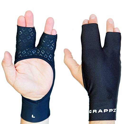 Grappz - Finger Tape Alternative Compression Grappling Gloves - Click Image to Close