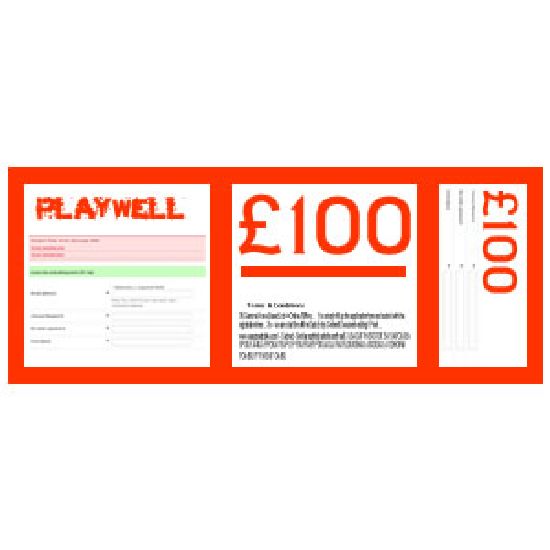 Gift Certificate - Â£100 - Click Image to Close