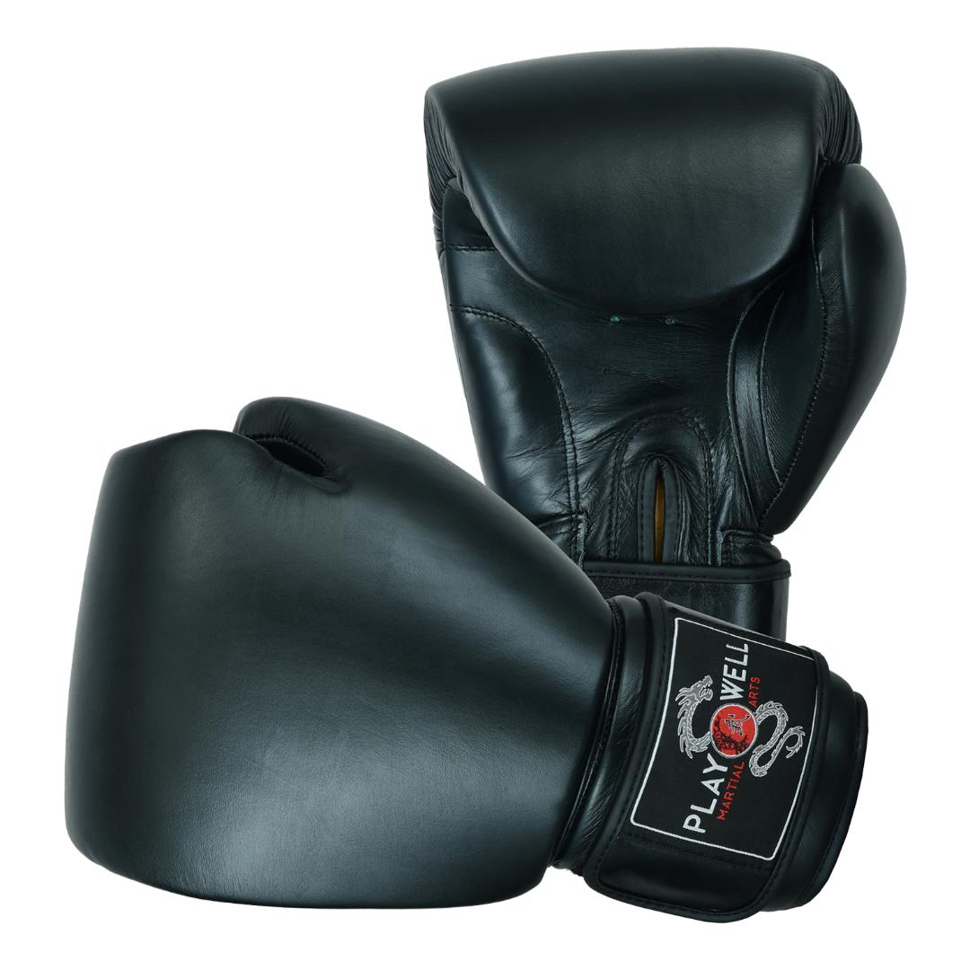 Valour Strike Boxing Gloves, Black 4oz - 16oz