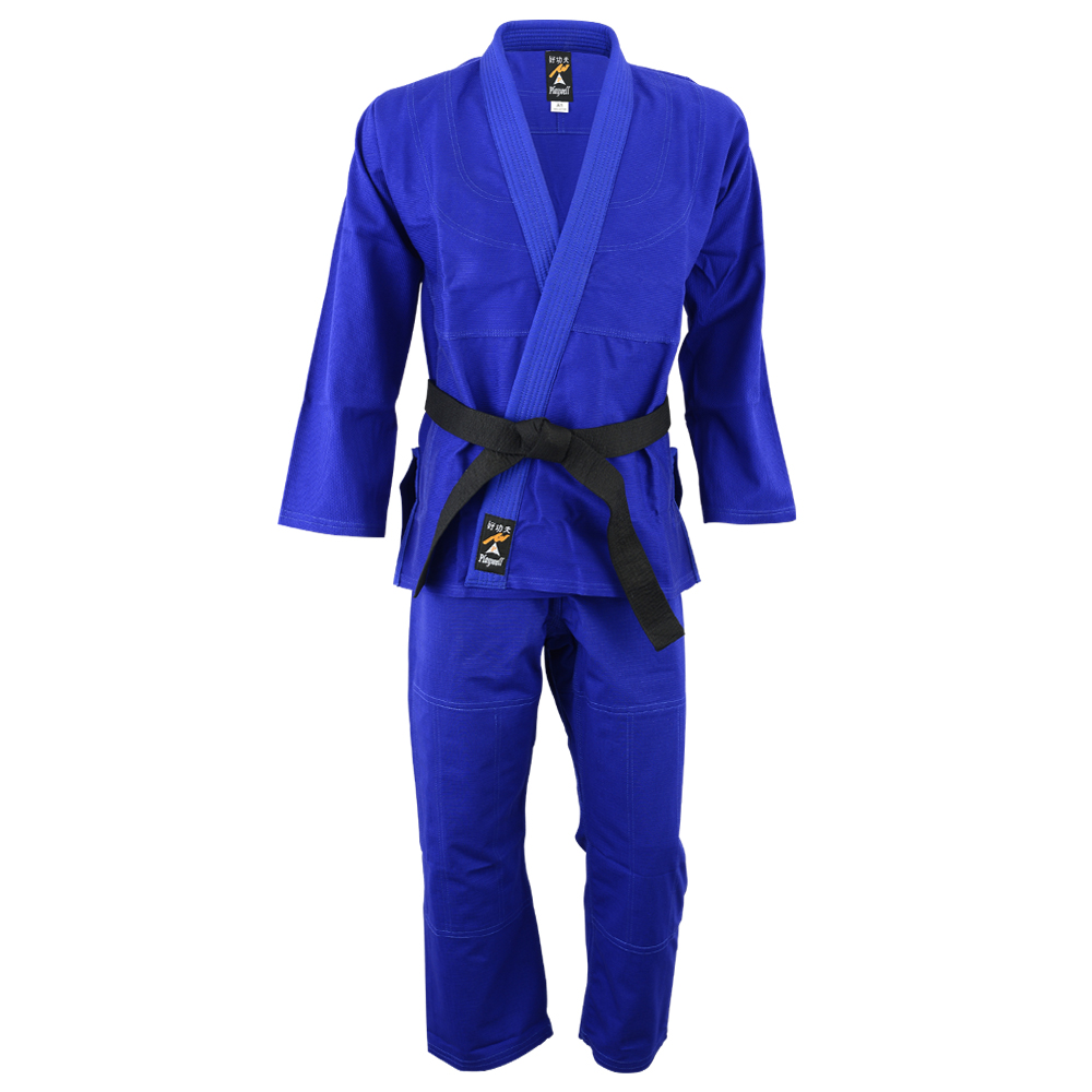 Playwell Pearl Weave BJJ Gi Blue Uniform Martial Arts Ju Jitsu Suit Jiu 