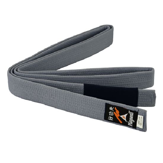 Childrens Grey Ju Jitsu Belt - Plain - Click Image to Close