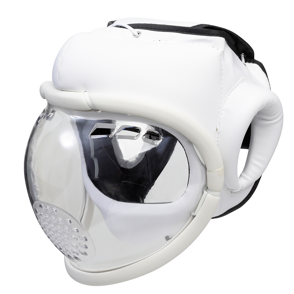 Kudo White Headguard: Full Mask - PRE ORDER