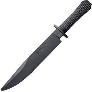 Cold Steel Rubber "Laredo Bowie" Training Knife - Click Image to Close