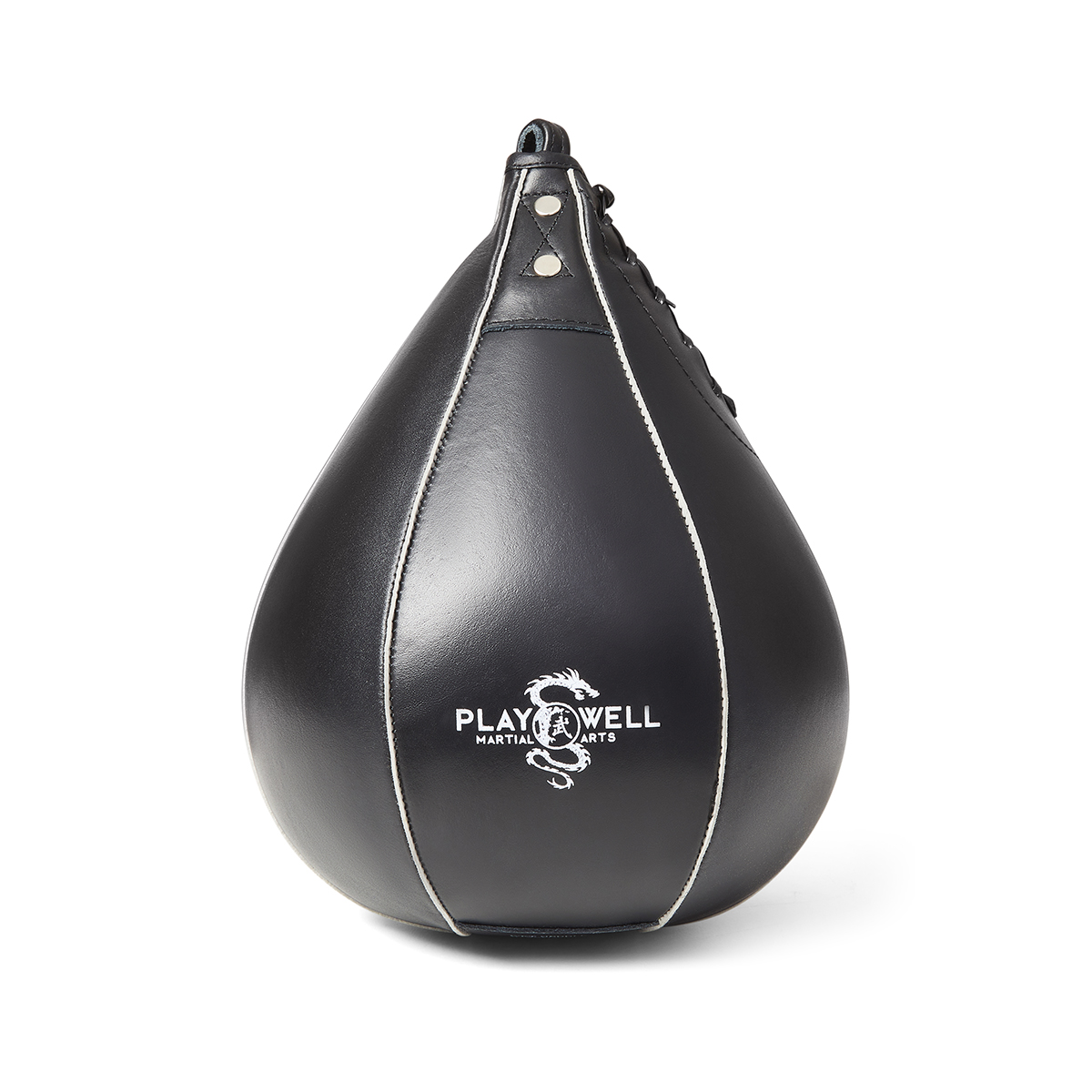 Boxing Speed Ball Black - Leather - Click Image to Close
