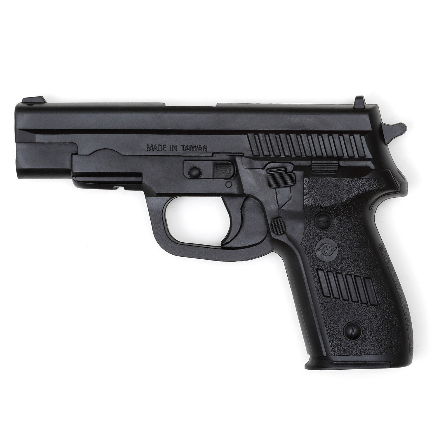 Realistic TP Rubber Training Hand Gun - M006