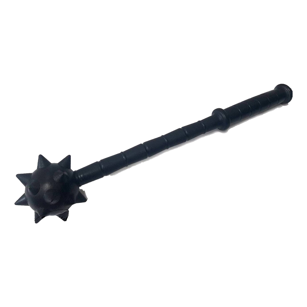 Black Polypropylene Full Contact Cosplay Mace - Click Image to Close