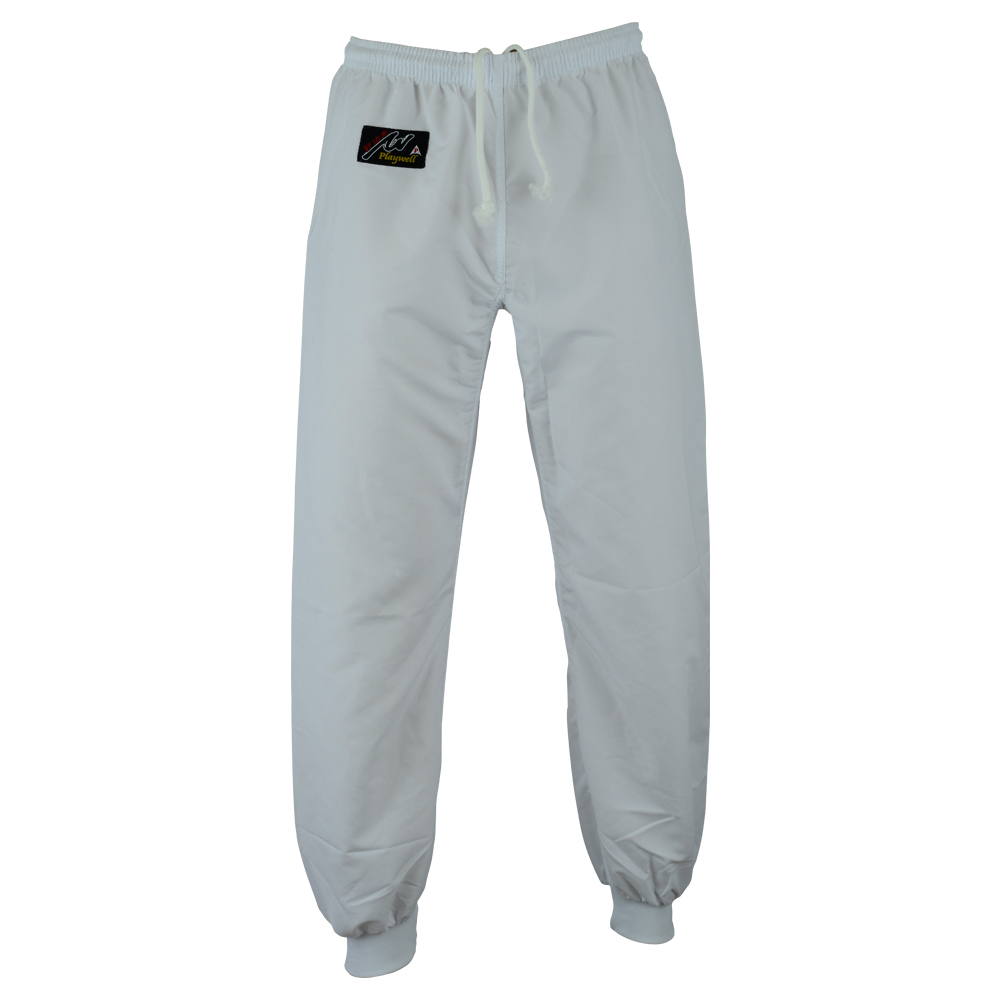 Elite Kung Fu Microfibre Trousers White - Click Image to Close