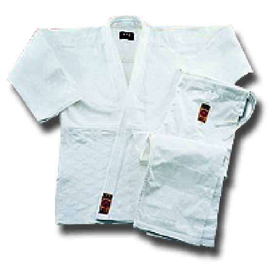 Judo Uniform: Tournament Style 18oz : MJG White - Click Image to Close