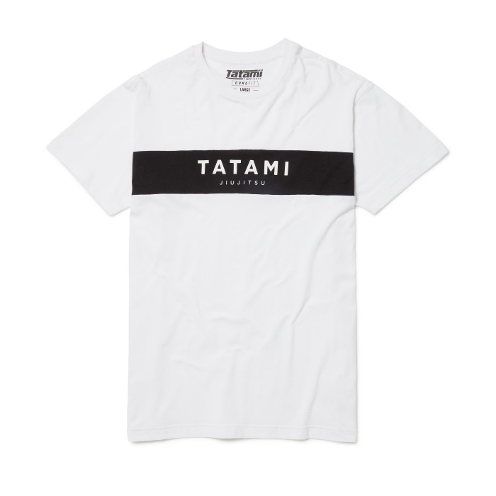 Tatami White Original Ju Jitsu T shirt - Click Image to Close