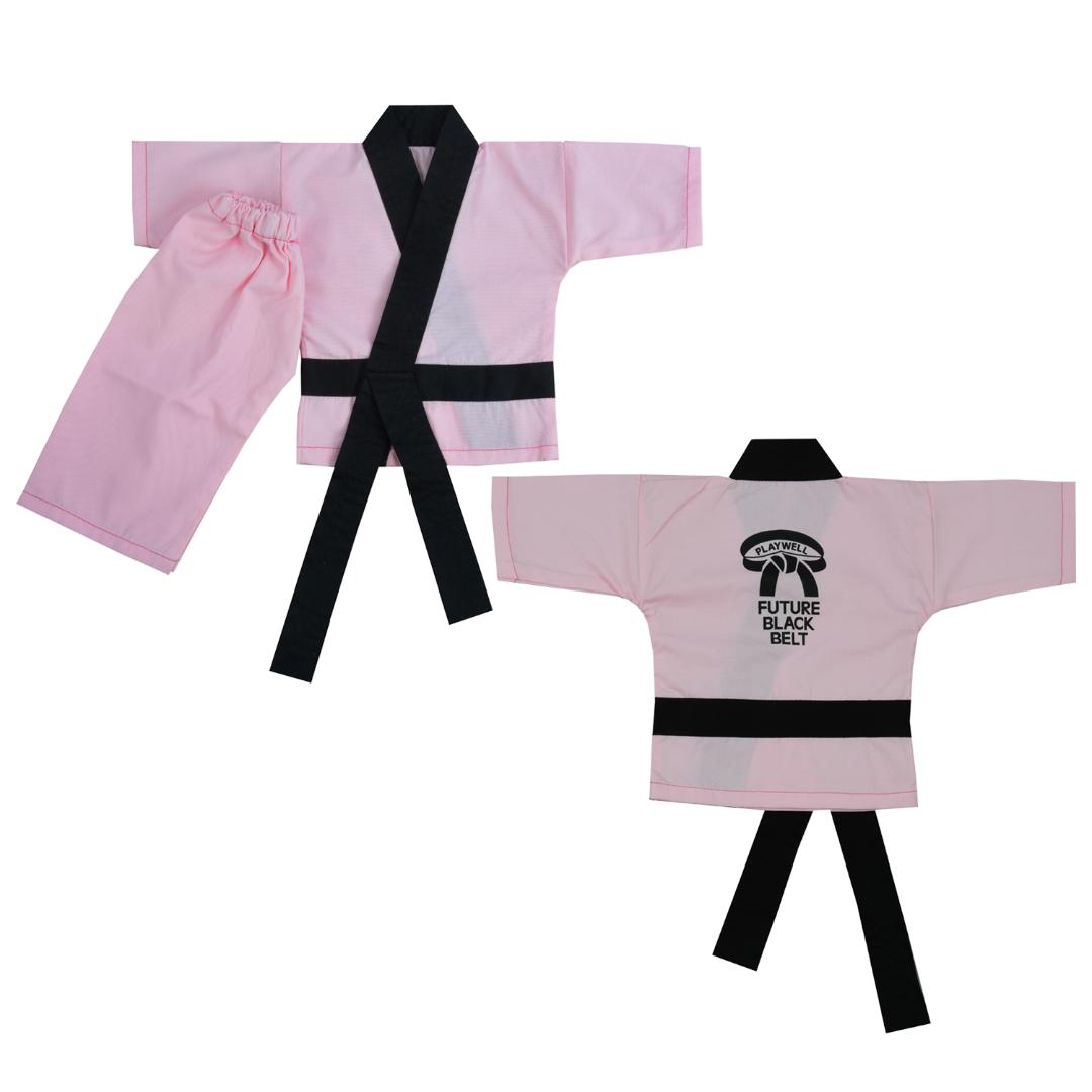 Baby Karate Suit - Pink (Infant Uniform) - Click Image to Close