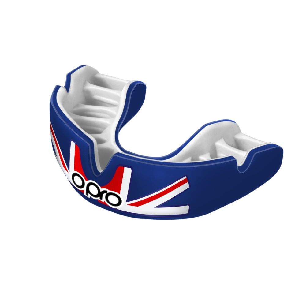 Opro Power Fit Countries "UK" Mouthguard - Adults - Click Image to Close