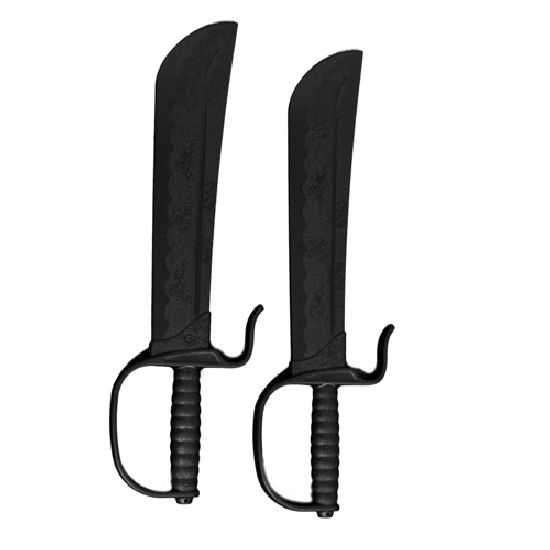 Black Polypropylene Wing Chun Knives - Click Image to Close
