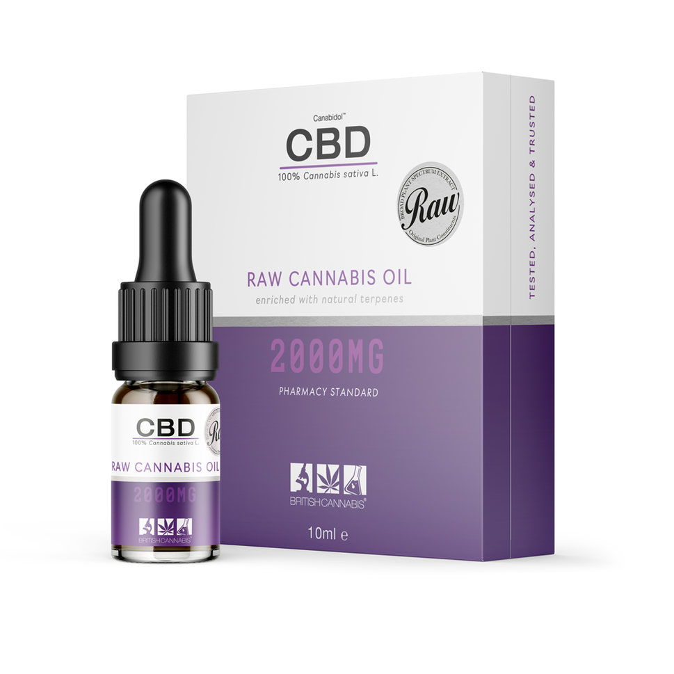 British Cannabis - 100% Pure Raw Cannabis CBD Oil - 2000mg - Click Image to Close