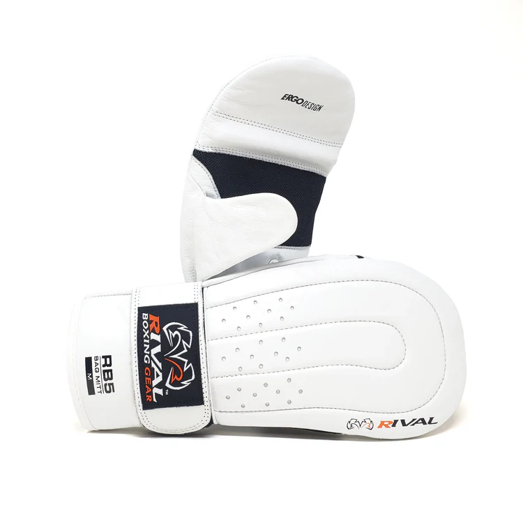 Rival RB5 Bag Mitts - White