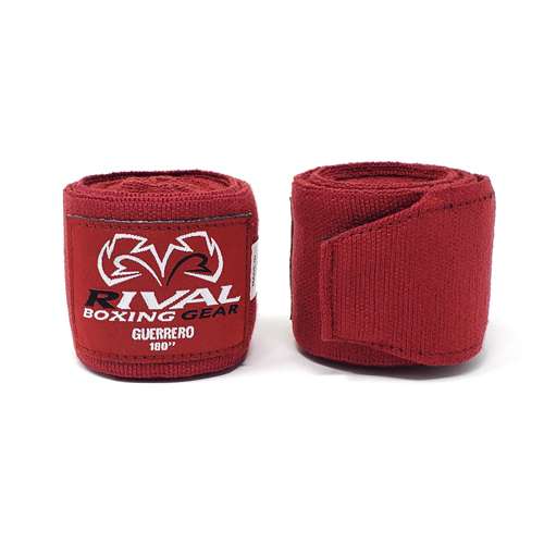 Rival Guerrero Boxing Hand Wraps - Burgiundy - Click Image to Close