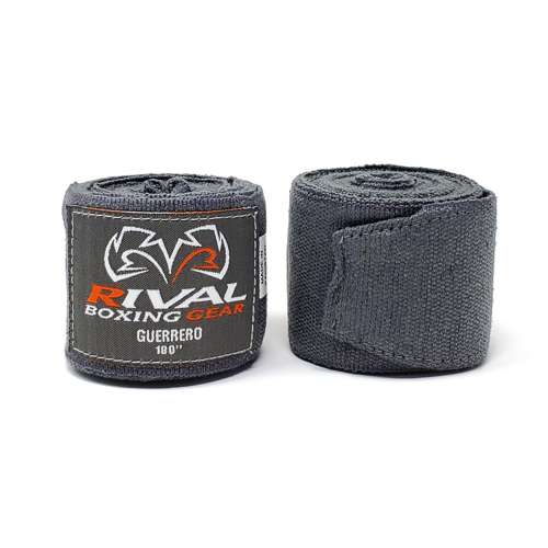 Rival Guerrero Boxing Hand Wraps - Dark Grey - Click Image to Close