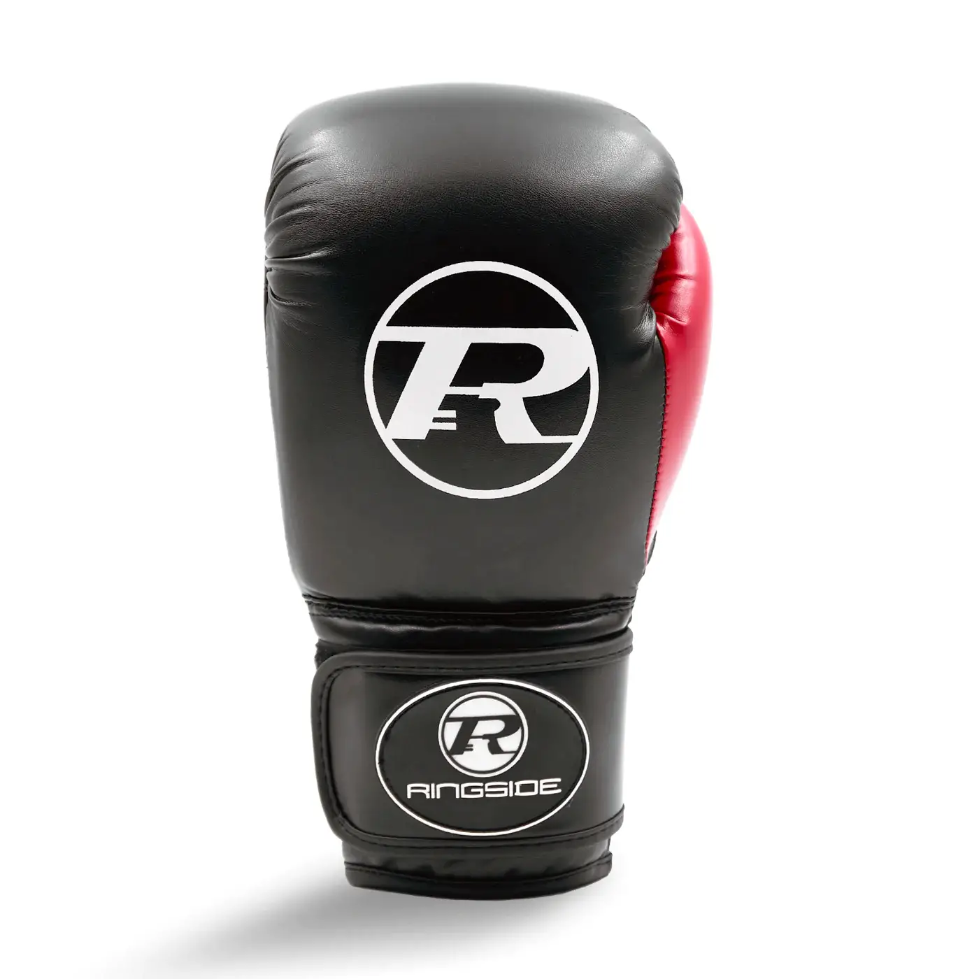 Ringside Junior Synthetic Leather Boxing Gloves - Black - Click Image to Close