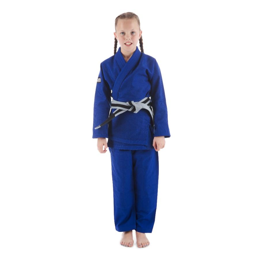 Tatami Kids Roots Jiu Jitsu Gi - Blue - Click Image to Close