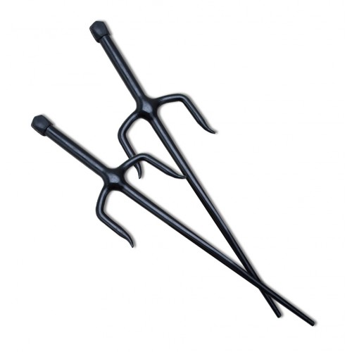 Rubber Training Sai Daggers - 19.5\"