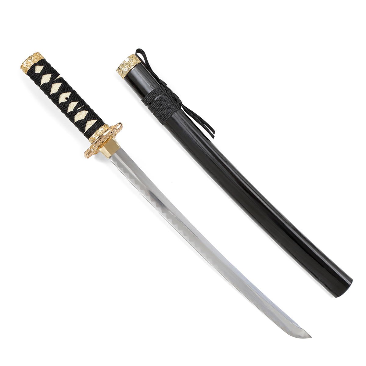 Samurai Tanto Sword - Semi Sharp Blade - Click Image to Close