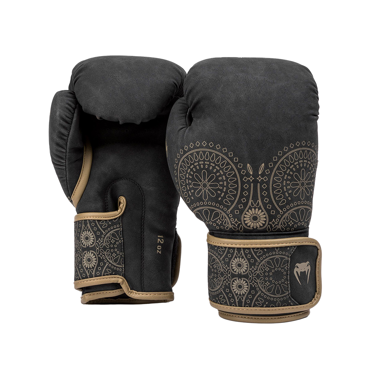 Elite Boxing Gloves - Black/Dark Camo